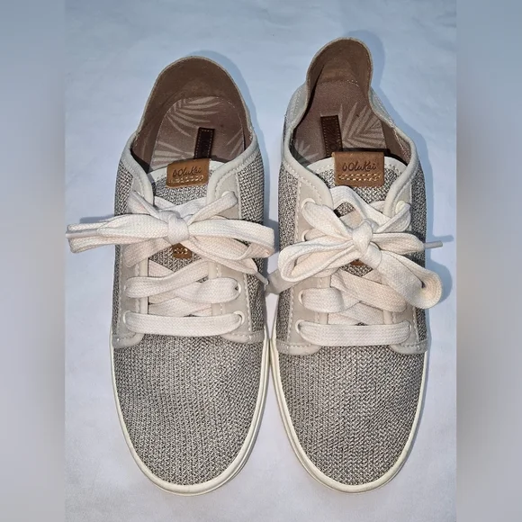 OluKai Pehuea Lī Lightweight Sneakers Women’s shoe Tapa size 7.5 - Picture 1 of 9
